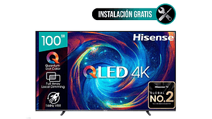 SMART TV HISENSE QLED 4K UHD 100” 100U7N