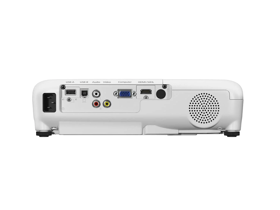 PROYECTOR EPSON POWERLITE W52+ 4000 LÚMENES WXGA BLANCO 6