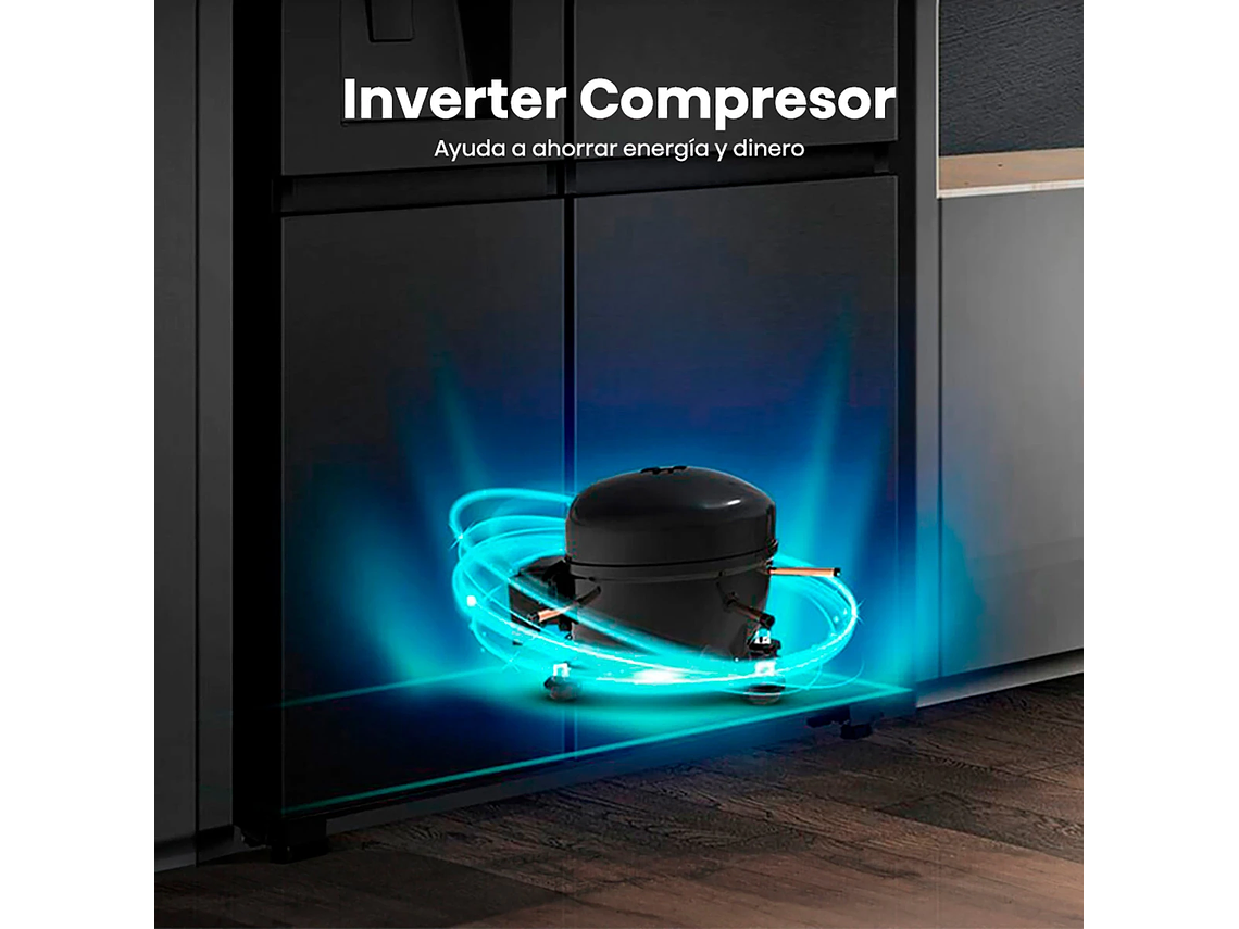 REFRIGERADOR HISENSE SIDE BY SIDE NO FROST 535 L RC-70WS 7