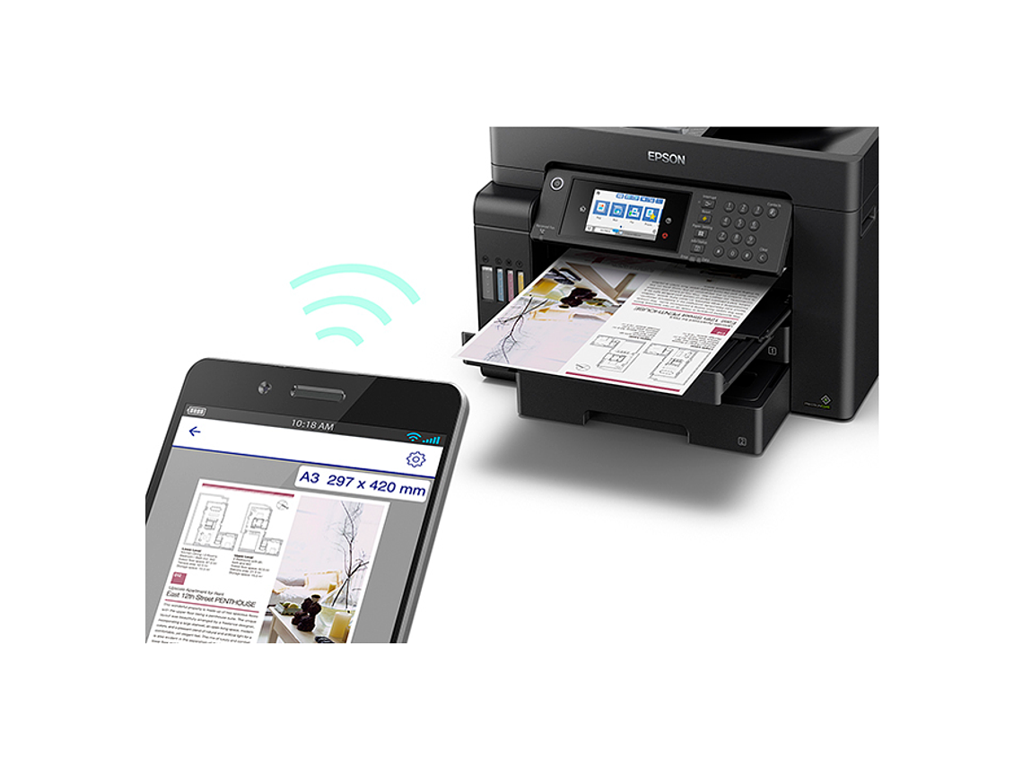 IMPRESORA EPSON L15150 ECOTANK DUPLEX AUTOMÁTICO A3 4