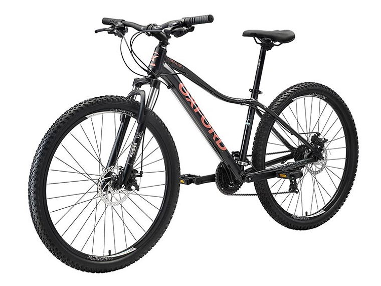 BICICLETA MTB OXFORD VENUS 1 ARO 27.5 NEGRO/CORAL 1