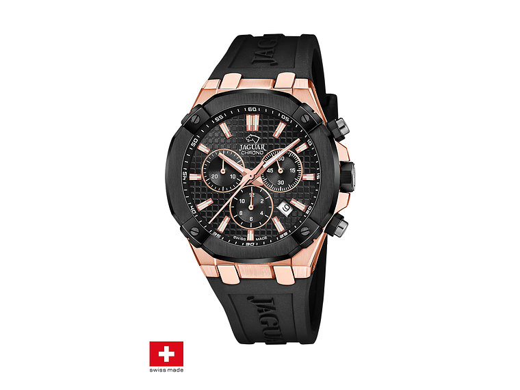 RELOJ J1015/1 JAGUAR SWISS NEGRO HOMBRE DIPLOMATIC 1