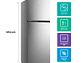 REFRIGERADOR HISENSE TOP MOUNT FREEZER NO FROST 324 L RD-42WR - Miniatura 2