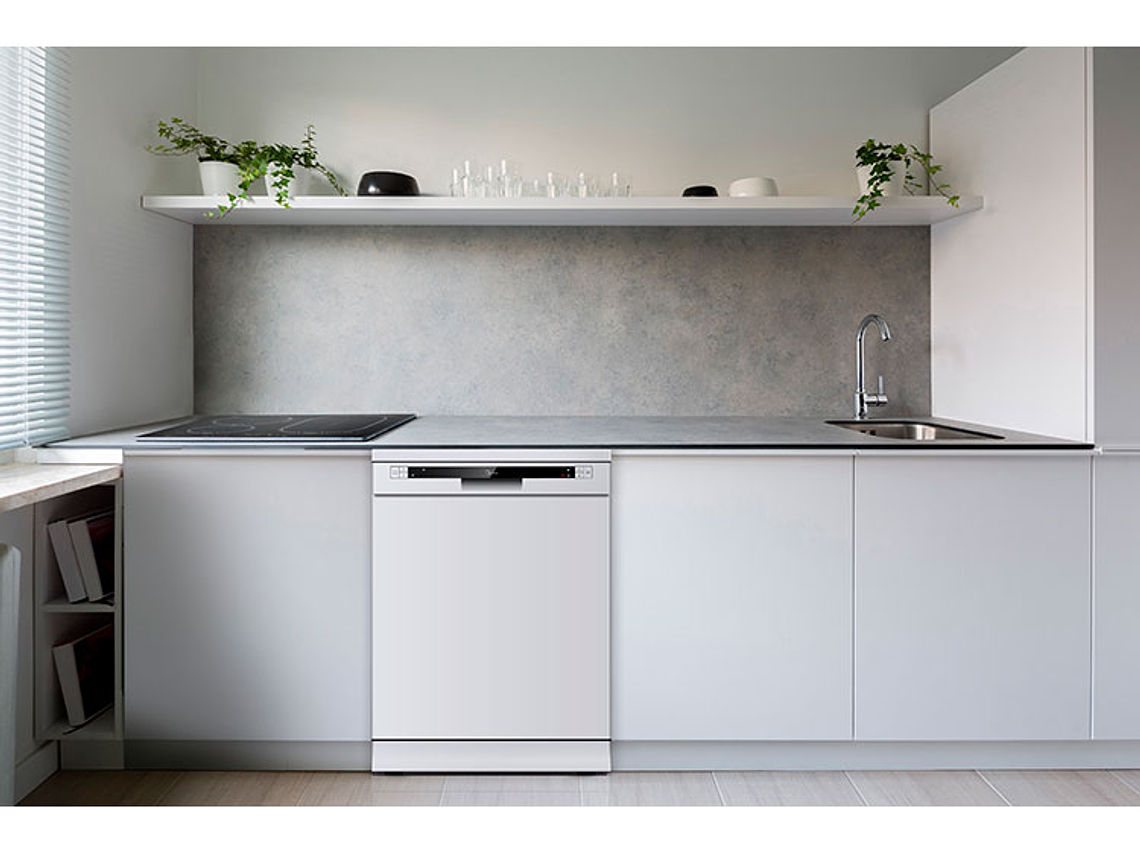 LAVAVAJILLAS MIDEA 12 CUBIERTOS BLANCO 9