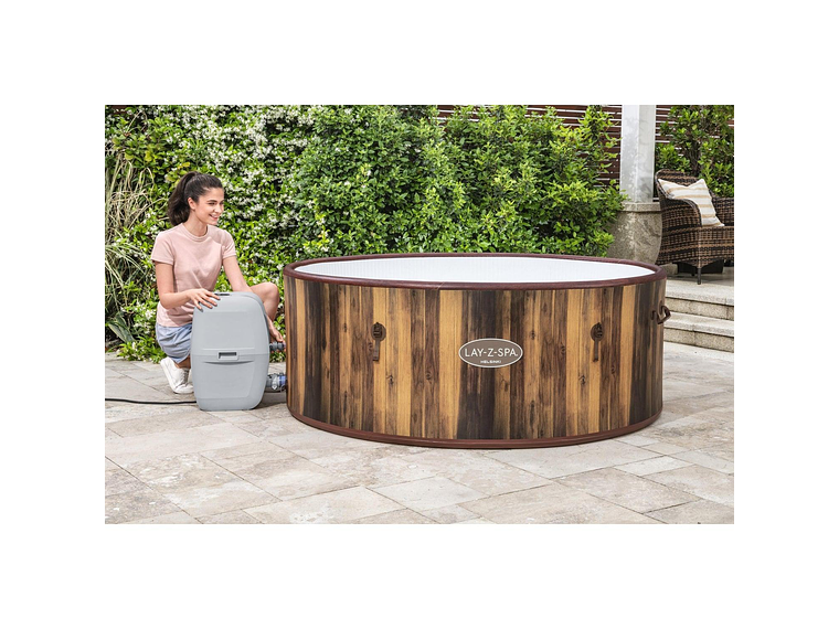 HOT TUB SPA JACUZZI INFLABLE HELSINKI 7 PERSONAS BESTWAY 9