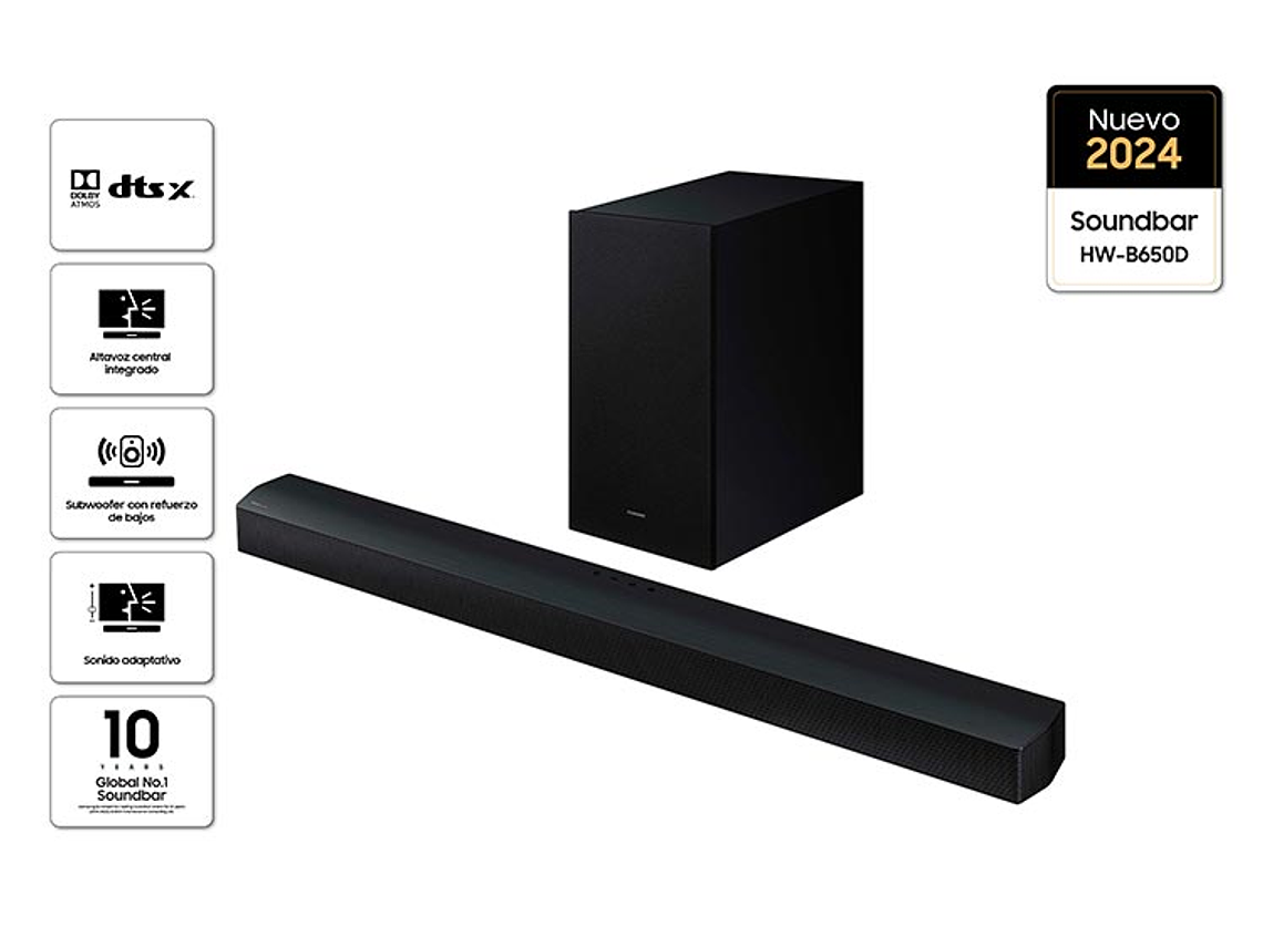 SOUNDBAR SAMSUNG HW-B650D 3.1 CH 1