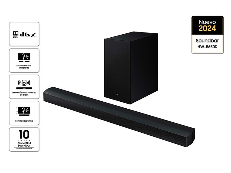 SOUNDBAR SAMSUNG HW-B650D 3.1 CH 1