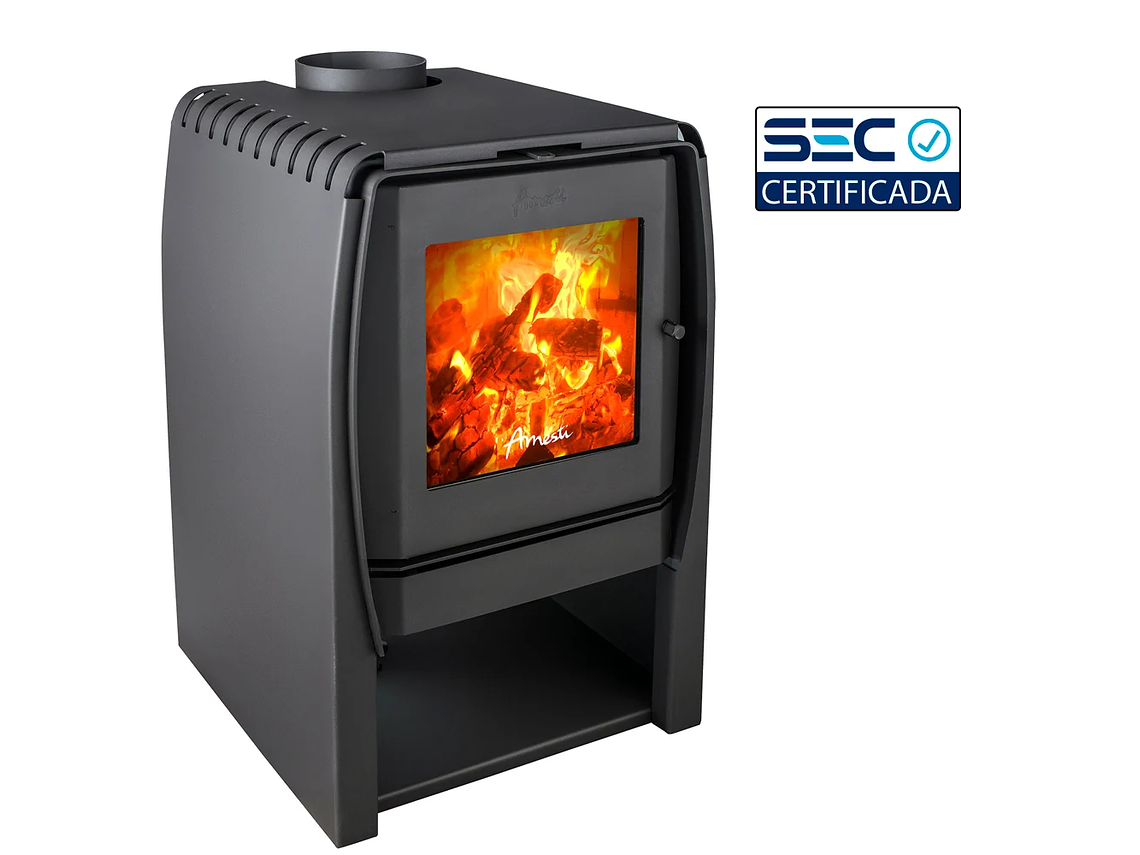 CALEFACTOR LEÑA AMESTI MODELO NORDIC 380 1