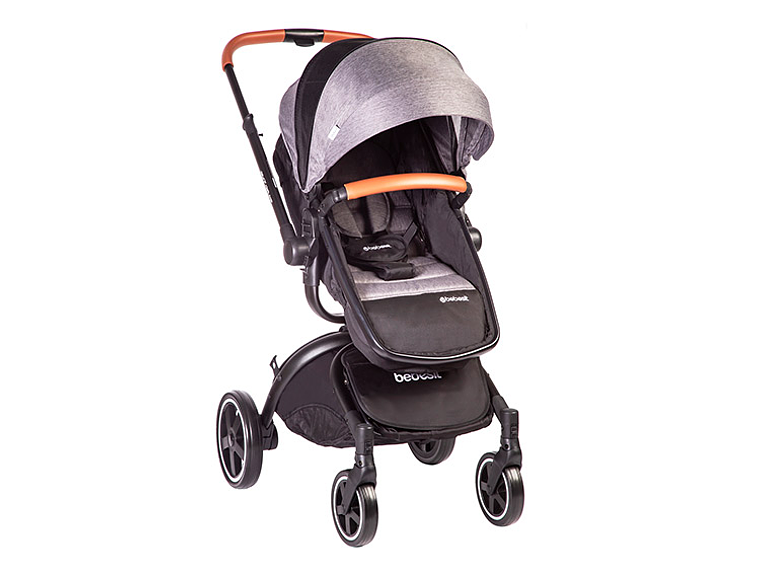 COCHE TRAVEL SYSTEM BEBESIT DELUXE 360° NEGRO 2