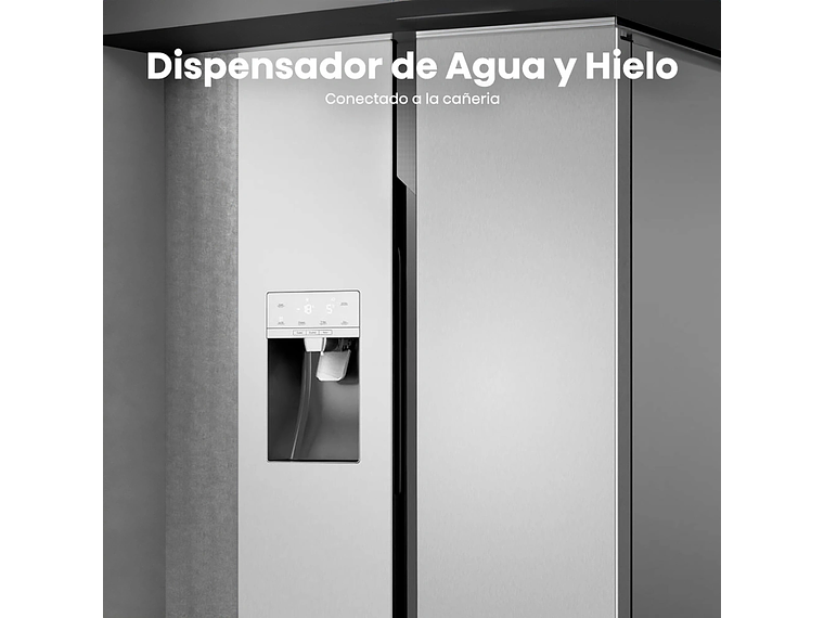 REFRIGERADOR HISENSE SIDE BY SIDE NO FROST 535 L RC-70WS 9