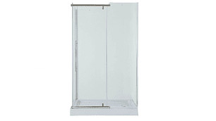 SHOWER DOOR 120X80CM 6MM MAMPARA RECTANGULAR | BLANCO