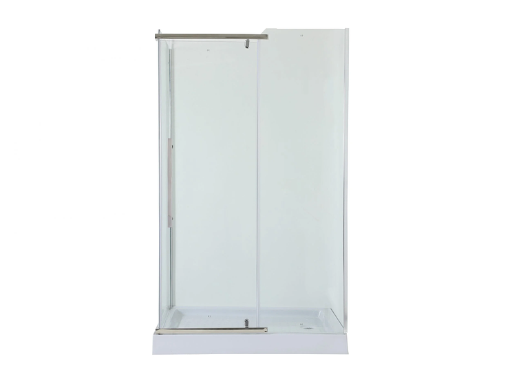 SHOWER DOOR 120X80CM 6MM MAMPARA RECTANGULAR | BLANCO 2