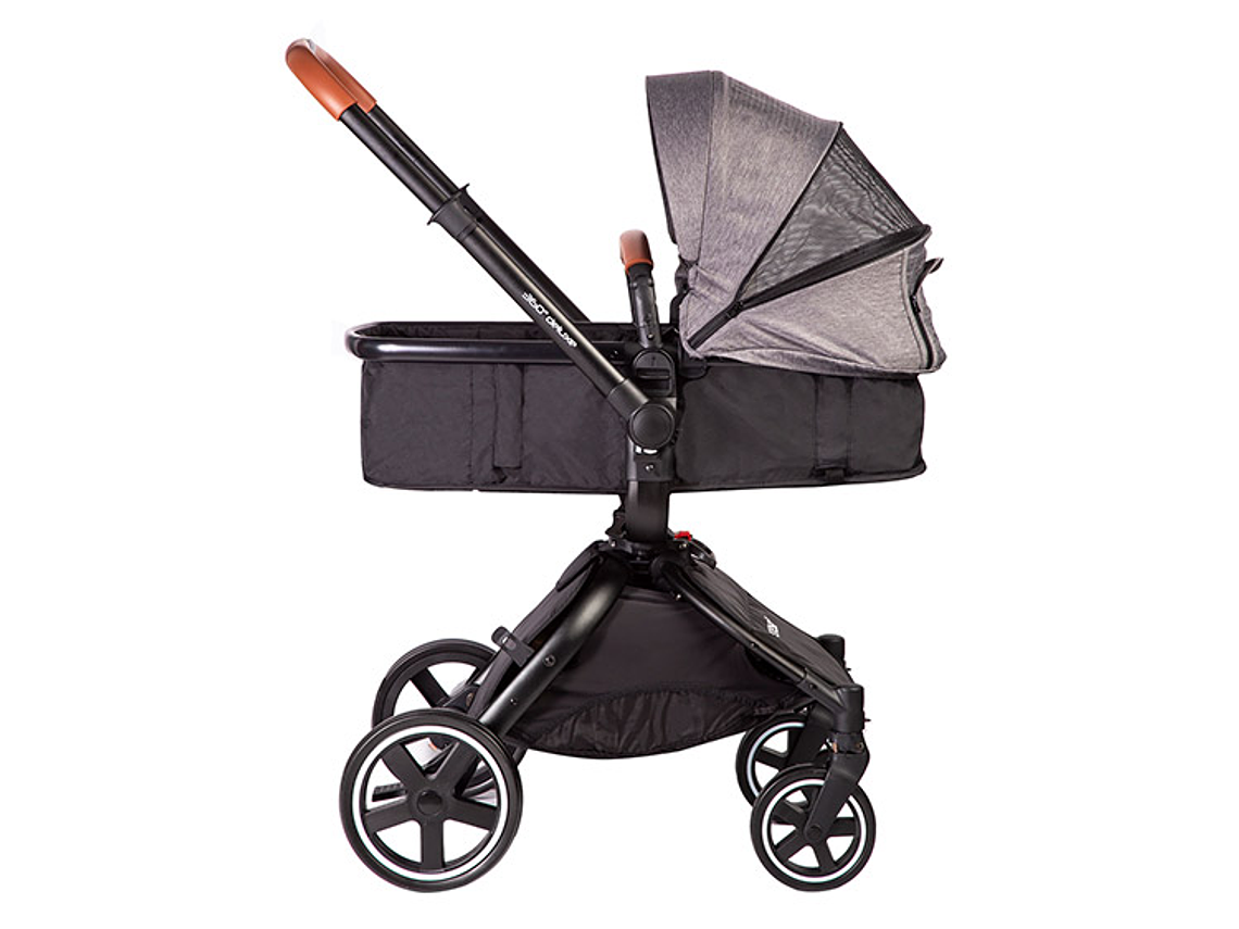 COCHE TRAVEL SYSTEM BEBESIT DELUXE 360° NEGRO 3
