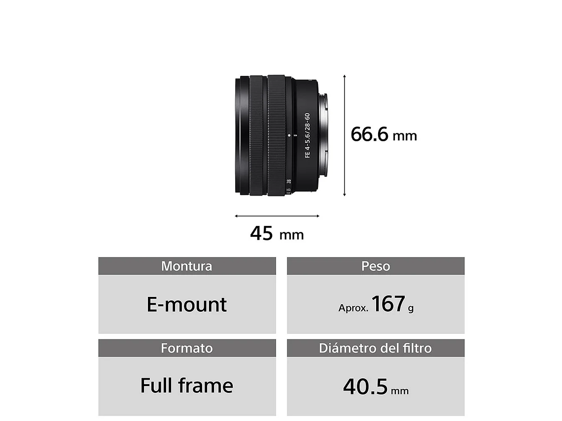CÁMARA COMPACTA FULL-FRAME ALPHA 7C 3