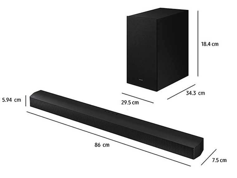 SOUNDBAR SAMSUNG HW-B650D 3.1 CH 4
