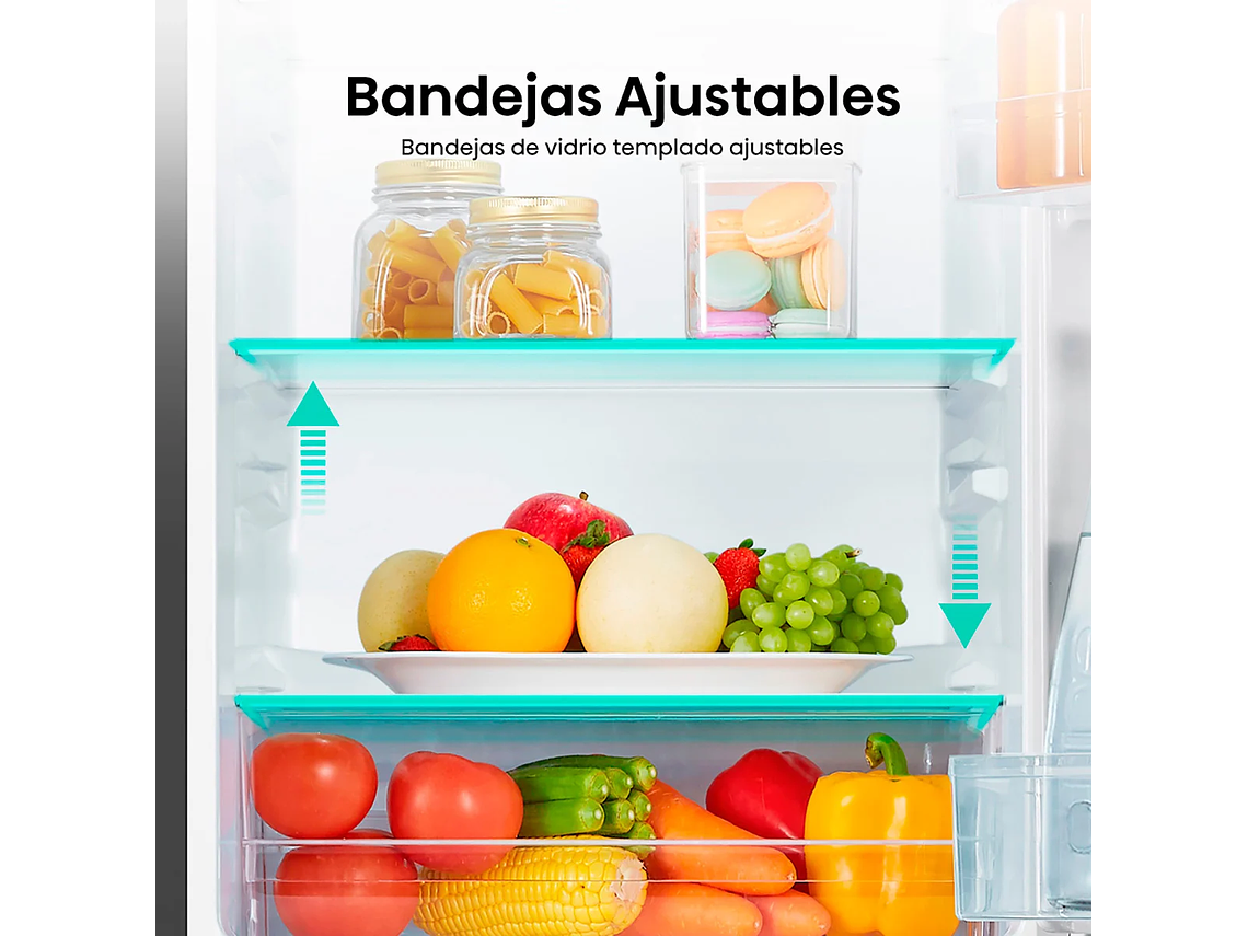 REFRIGERADOR HISENSE TOP MOUNT FREEZER NO FROST 324 L RD-42WR 7