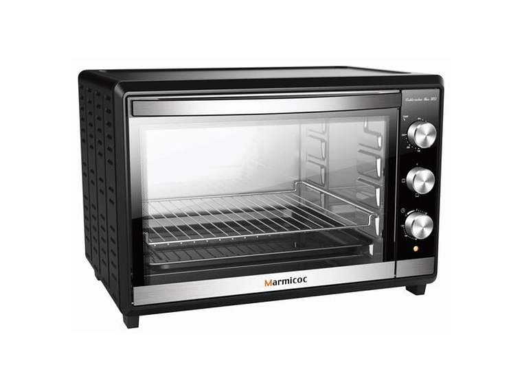 HORNO ELECTRICO 42 LITROS 1800W NEGRO MA-3857 MARMICOC 1