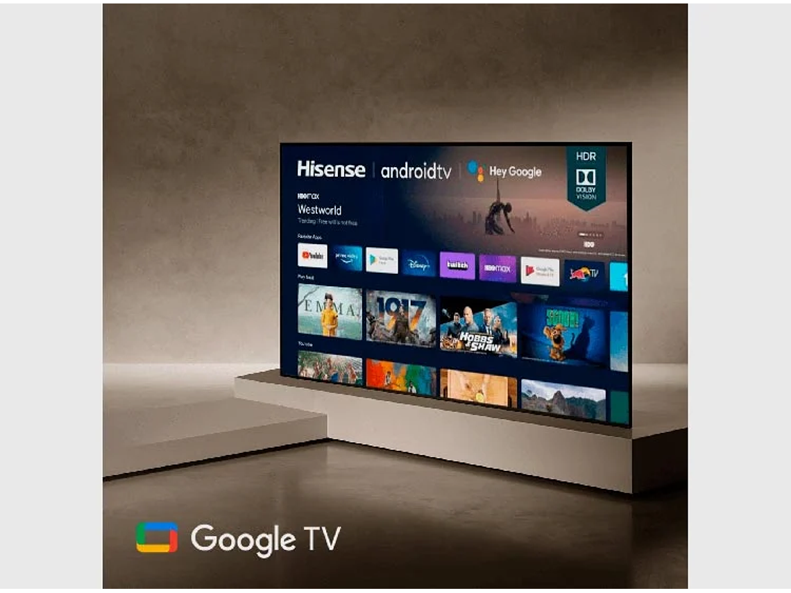 SMART TV HISENSE QLED 4K UHD 100” 100U7N 8