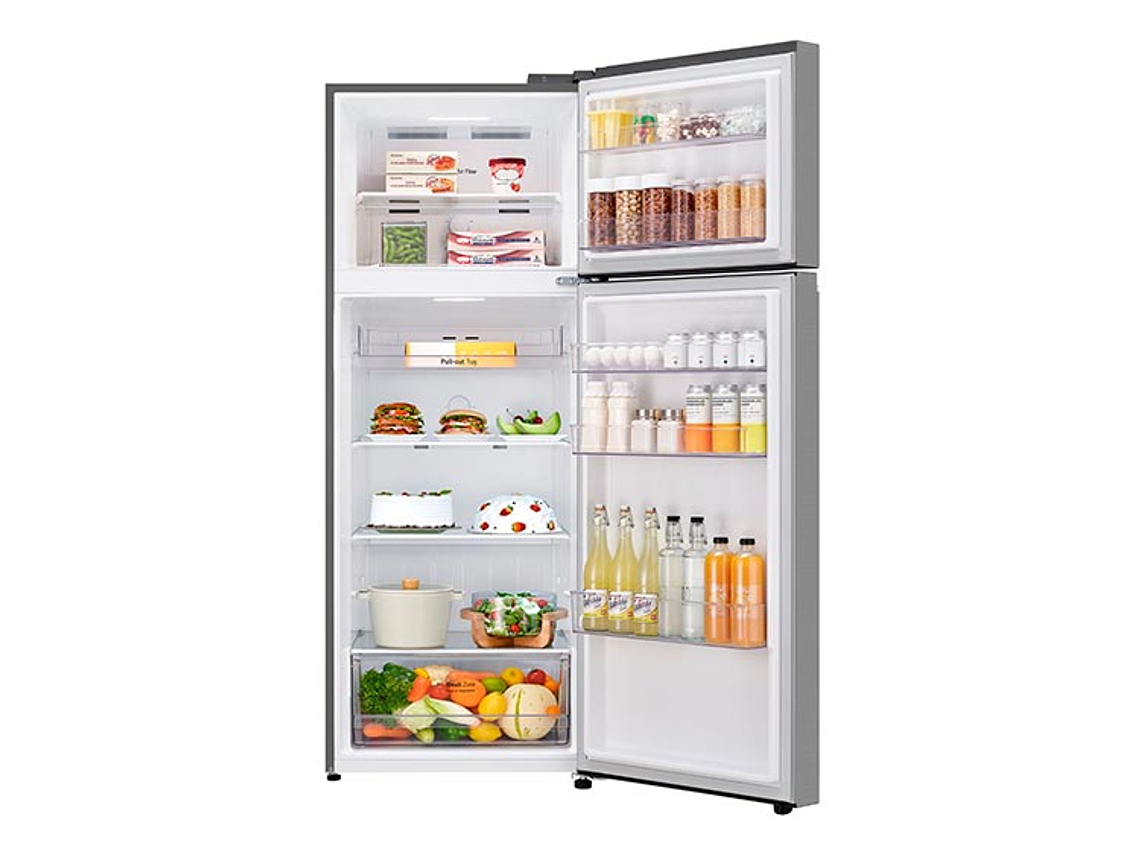 REFRIGERADOR TOP FREEZER LG VT45BPYK NO FROST 461 LT 4
