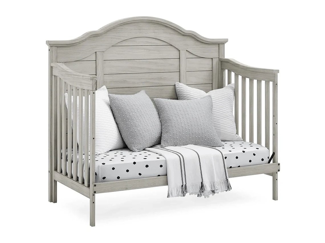 CUNA DE MADERA SOLIDA CONVERTIBLE 6 EN 1 ASHER RUSTIC 7