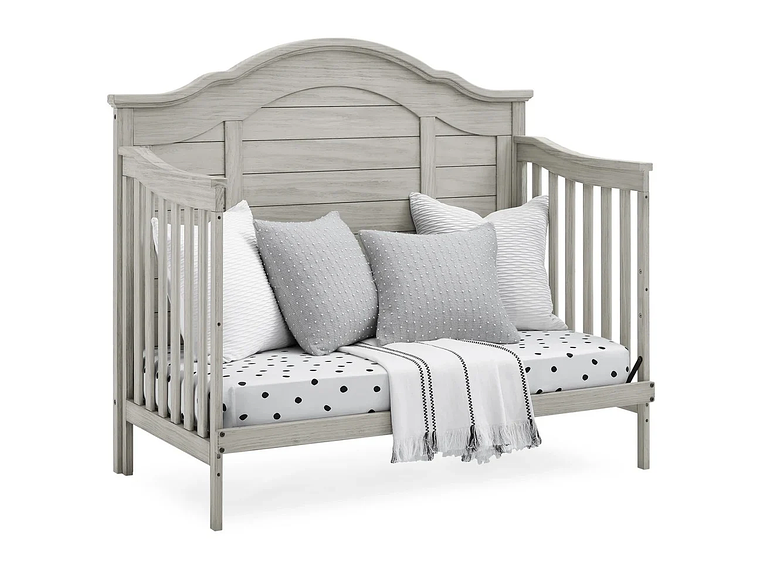 CUNA DE MADERA SOLIDA CONVERTIBLE 6 EN 1 ASHER RUSTIC 7