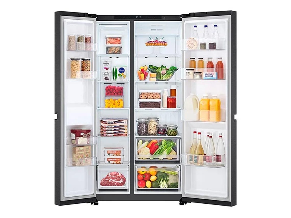 REFRIGERADOR SIDE BY SIDE LG 658 L NO FROST GS66BPM 6