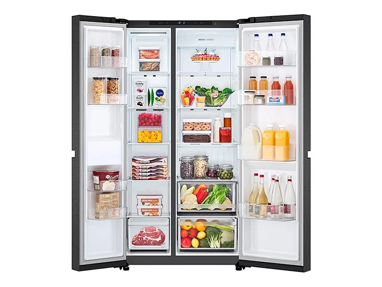 REFRIGERADOR SIDE BY SIDE LG 658 L NO FROST GS66BPM 6