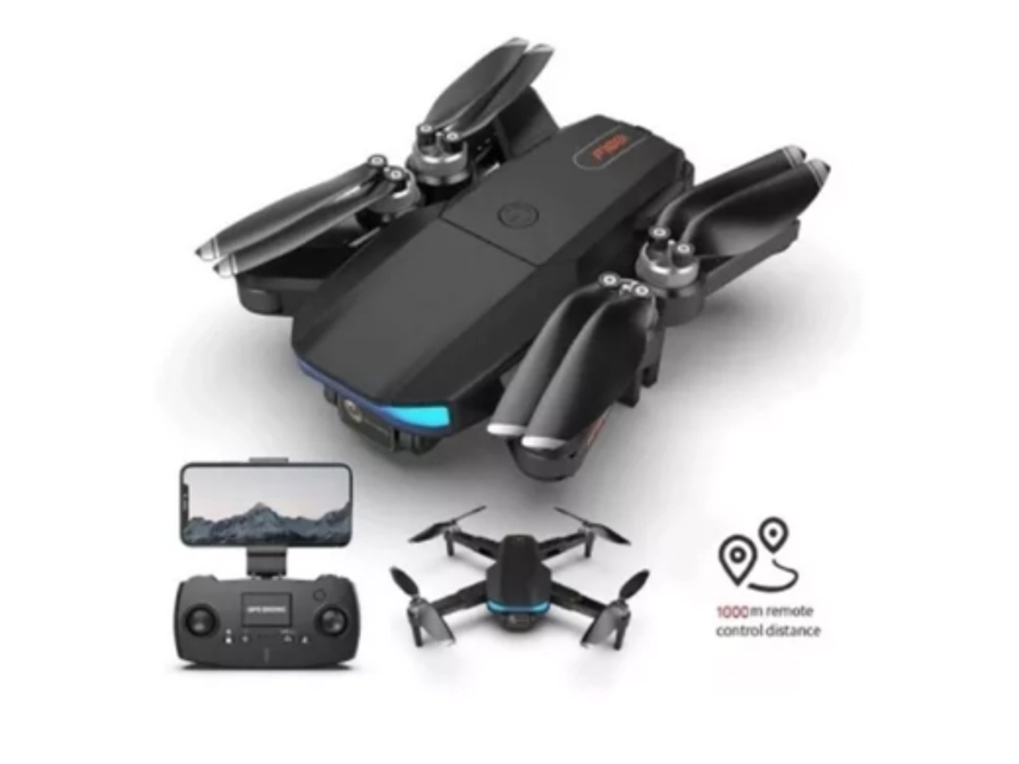DRONE F188 CÁMARA 6K GPS ALCANCE 1KM + 2 BATERÍAS 5