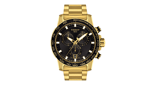 RELOJ TISSOT HOMBRE SUPERSPORT CHRONO DORADO
