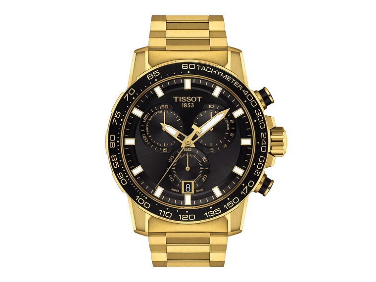 RELOJ TISSOT HOMBRE SUPERSPORT CHRONO DORADO 1