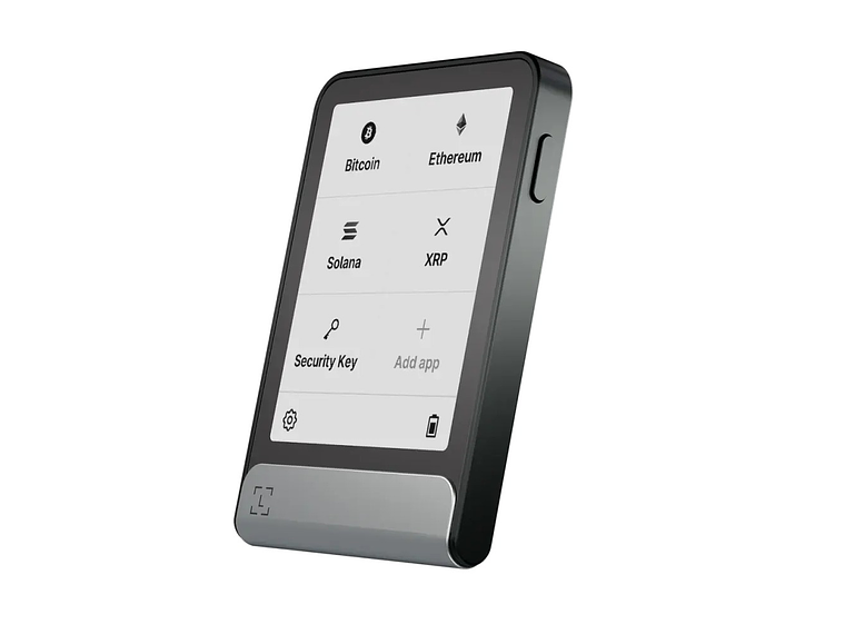 BILLETERA LEDGER FLEX CON PANTALLA TÁCTIL BTC ETH XRP 1