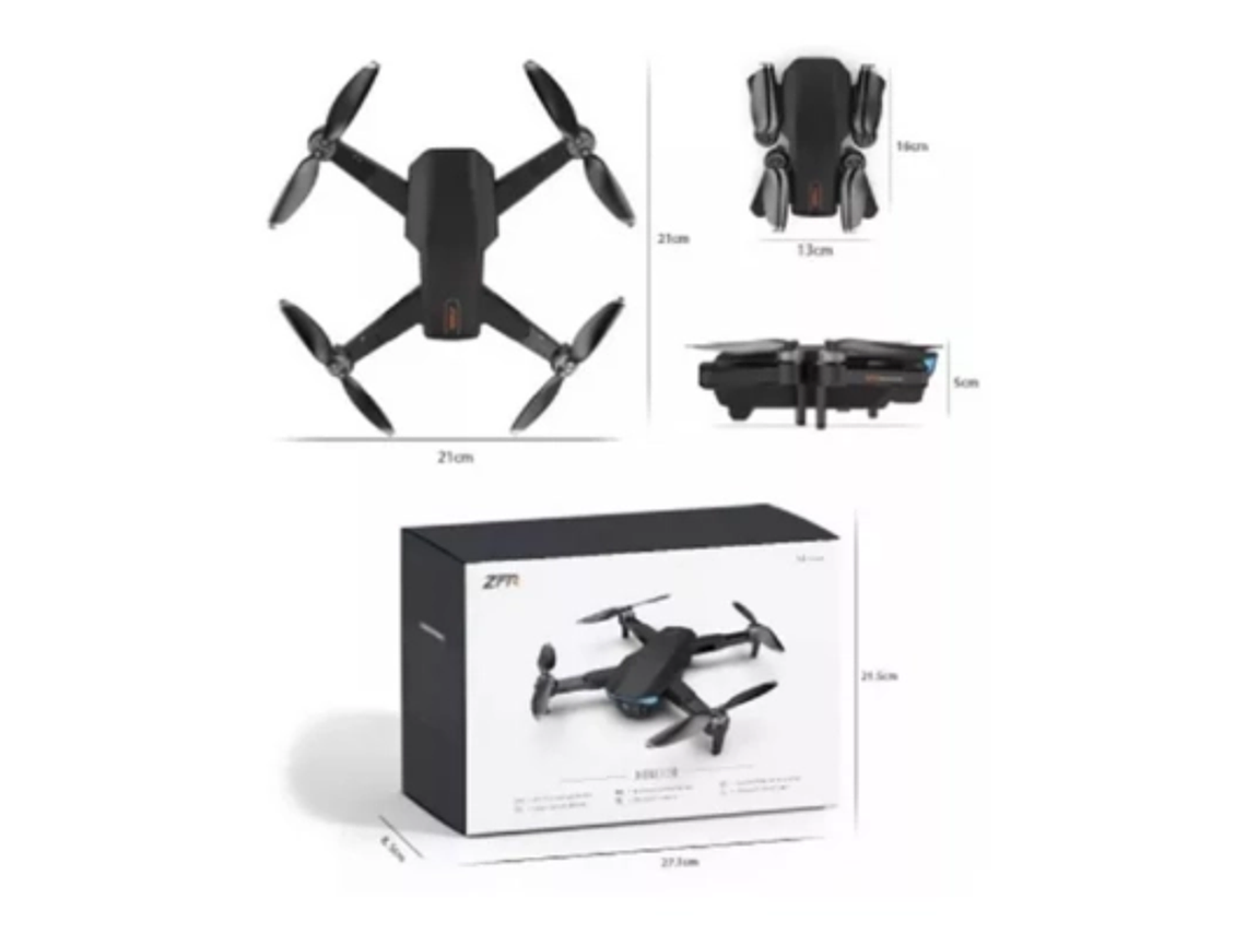 DRONE F188 CÁMARA 6K GPS ALCANCE 1KM + 2 BATERÍAS 6