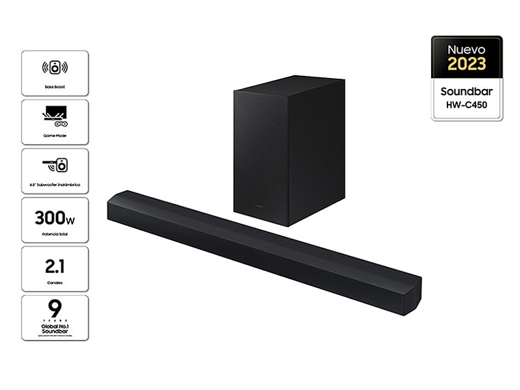SOUNDBAR SAMSUNG HW-C450 2.1 CH 1