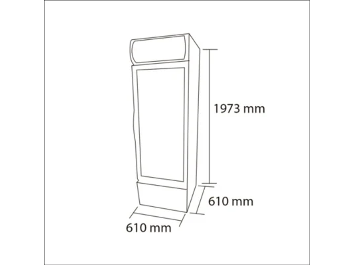 VISICOOLER 370 LT. LG-370 LG370 2