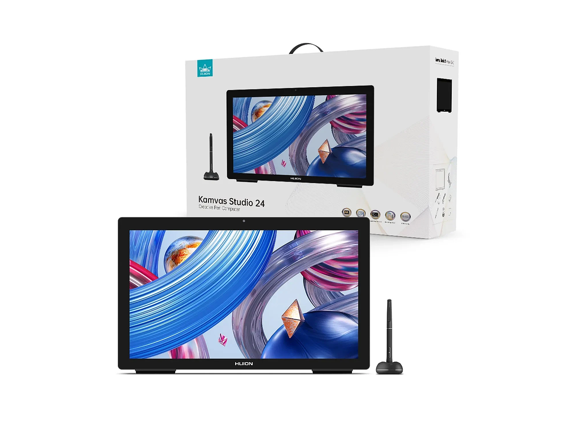 TABLETA GRAFICA COMPUTADOR HUION KAMVAS STUDIO 24 / 1TB SSD / 32GB RAM / 23.8' QHD 6