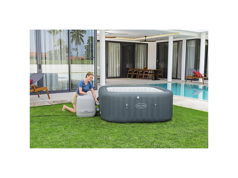 HOT TUB JACUZZI INFLABLE HAWAII HIDROMASAJE 6 PERS BESTWAY 8