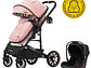 COCHE TRAVEL SYSTEM VENUS PINK 2 EN 1 - Miniatura 1