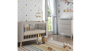 CUNA MADERA ALBI 3 EN 1 - KIDSCOOL