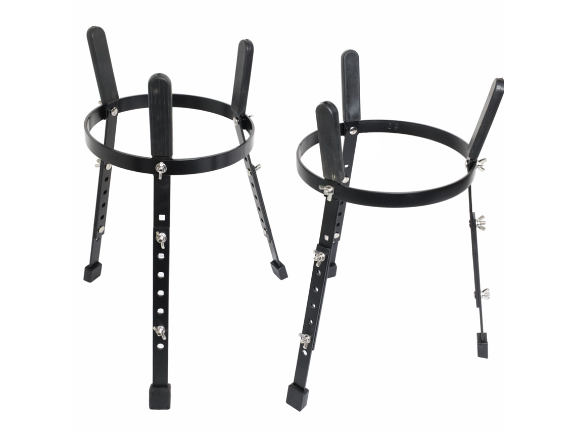 SET CONGA 11.75 & 12.5XH30'' CAFÉ OSCURO + STAND 3