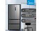 REFRIGERADOR MIDEA FRENCH DOOR NO FROST 475 L - Miniatura 2
