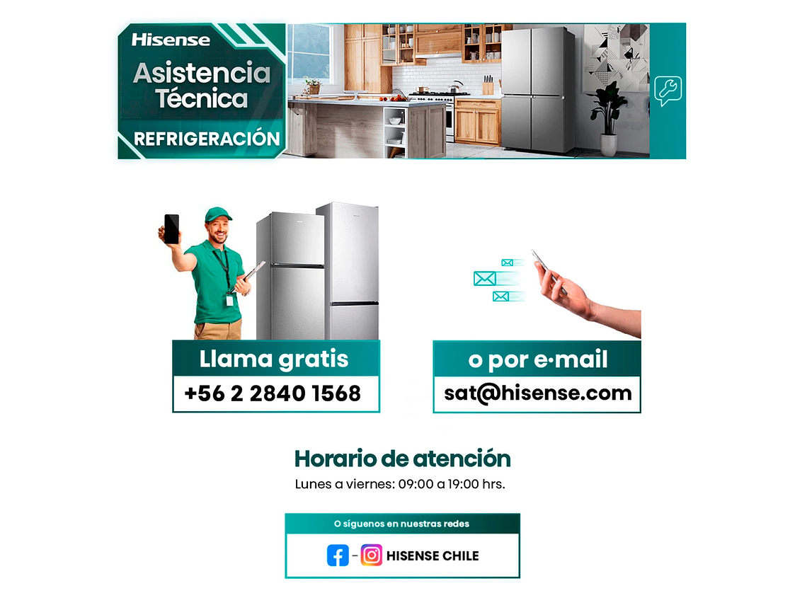 REFRIGERADOR HISENSE TOP MOUNT FREEZER NO FROST 324 L RD-42WR 11