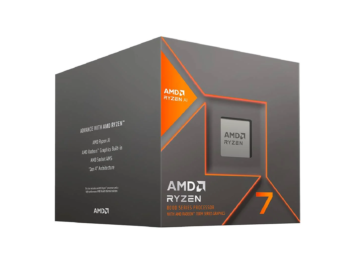PROCESADOR AMD RYZEN 7 8700G 4.2 GHZ 8-CORE AM5 1