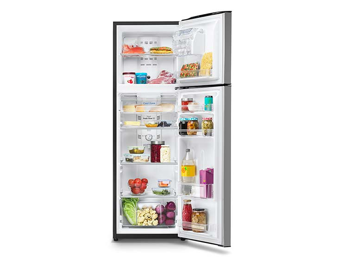 REFRIGERADOR MABE TOP FREEZER 250 L NF GRAFITO 5