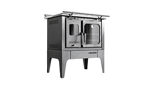  COCINA A LEÑA ALCAZAR S900 GRIS