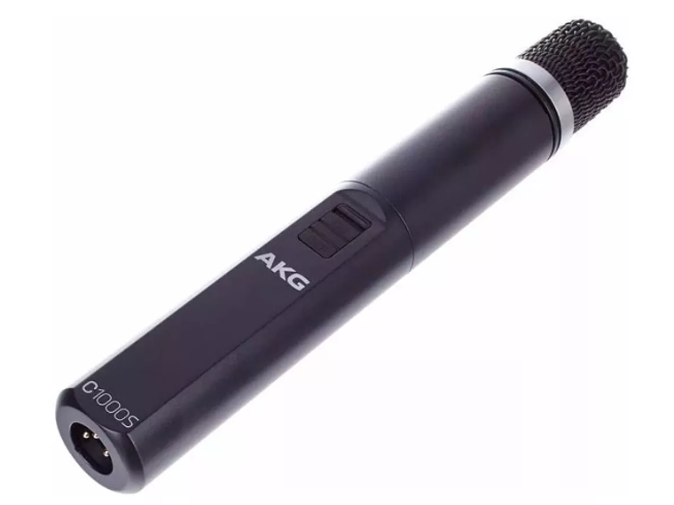  MICRÓFONO AKG C1000S CONDENSADOR CARDIOIDE E HIPERCARDIOIDE NEGRO 2