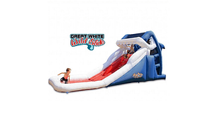 TOBOGAN DUAL TIBURON BLANCO