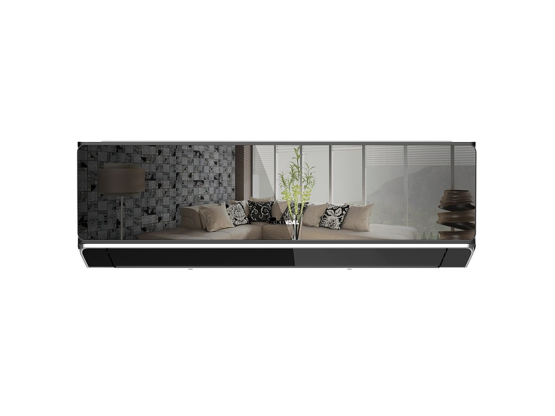 AIRE ACONDICIONADO BLACK MIRROR INVERTER 12000BTU WIFI APP 1