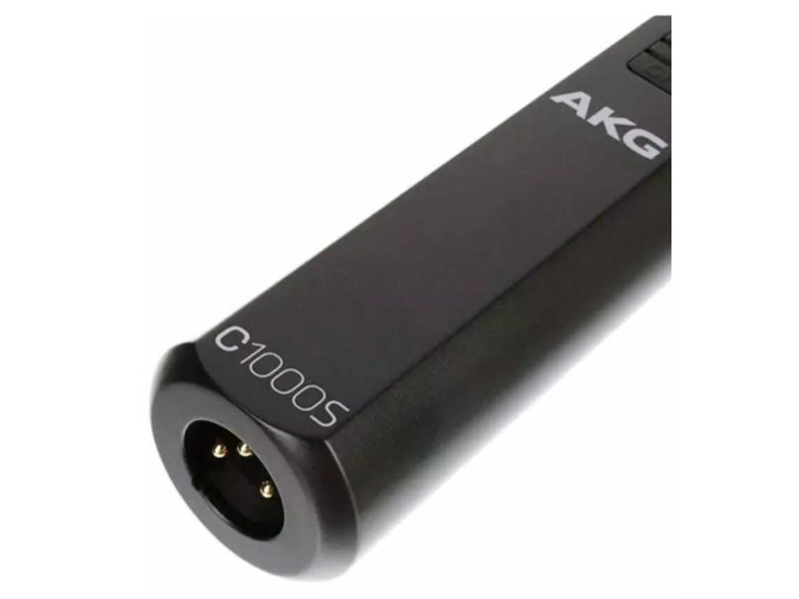  MICRÓFONO AKG C1000S CONDENSADOR CARDIOIDE E HIPERCARDIOIDE NEGRO 4