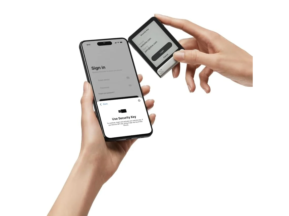 BILLETERA LEDGER FLEX CON PANTALLA TÁCTIL BTC ETH XRP 6