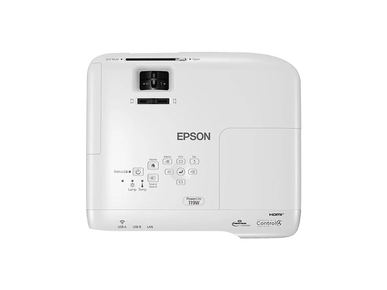 PROYECTOR EPSON POWERLITE 119W 3LCD WXGA DIAL HDMI 4K LÚM 3